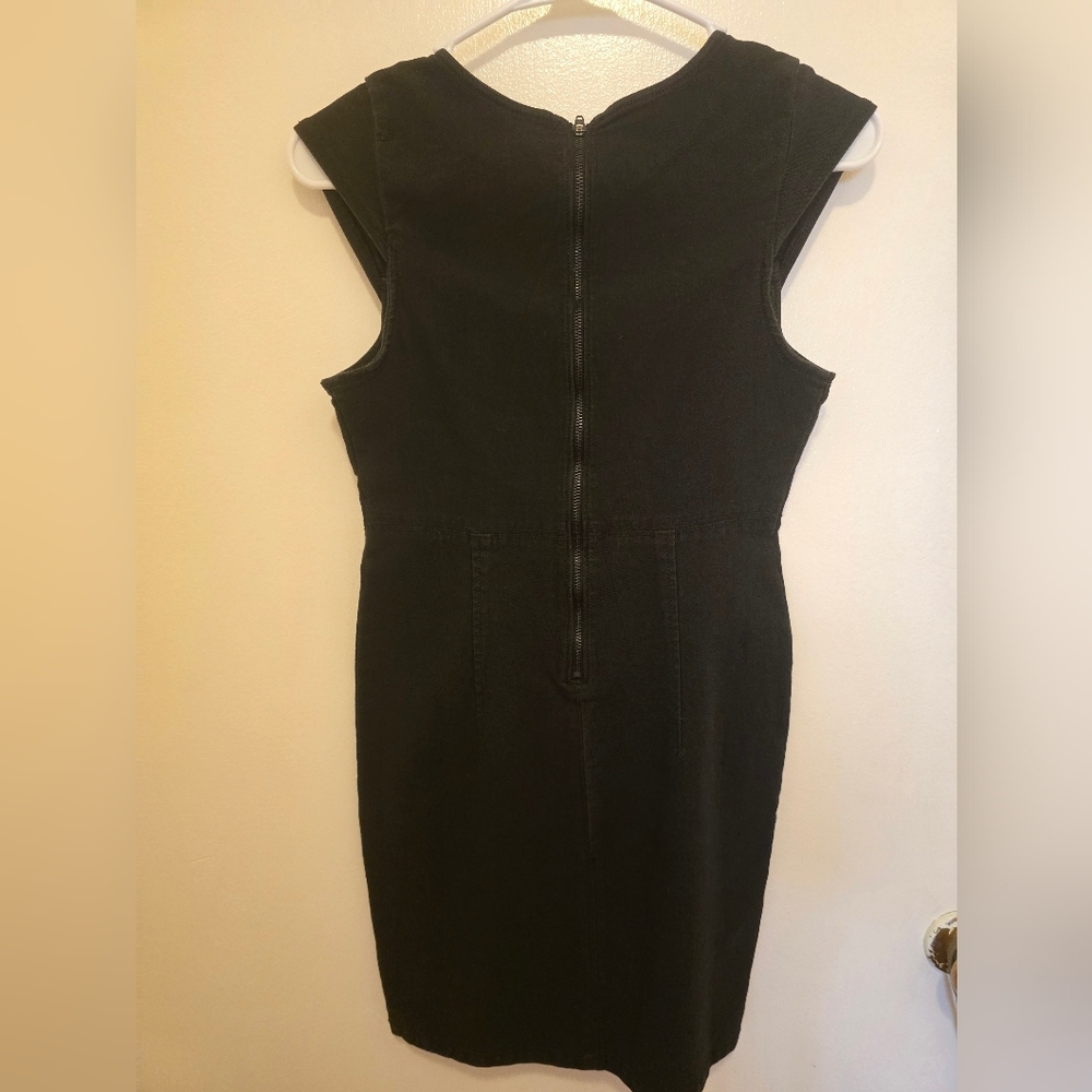 Free People Lia Denim Cap Sleeve Mini Dress Xs NWT - Picture 3 of 6